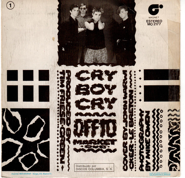 Blue Zoo - Cry Boy Cry | Magnet (MO2177) - 2