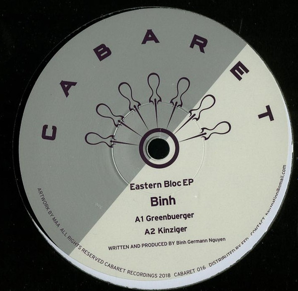 Binh - Eastern Bloc EP | CABARET Recordings (CABARET 016) - main Binh - Eastern Bloc EP | CABARET Recordings (CABARET 016) - main