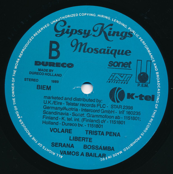 Gipsy Kings - Mosaique | Dureco (1151801) - 4