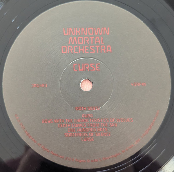 Unknown Mortal Orchestra - Curse | Jagjaguwar (JAG483) - 4 Unknown Mortal Orchestra - Curse | Jagjaguwar (JAG483) - 4