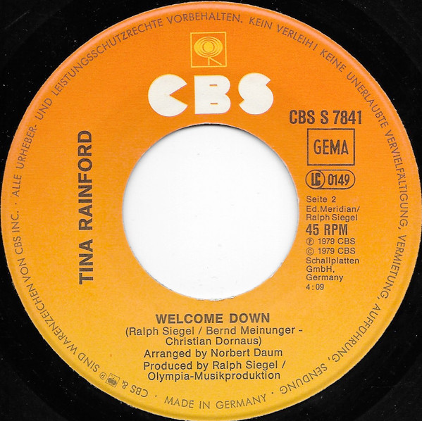 Tina Rainford - Never Change A Winning Team | CBS (CBS S 7841) - 4