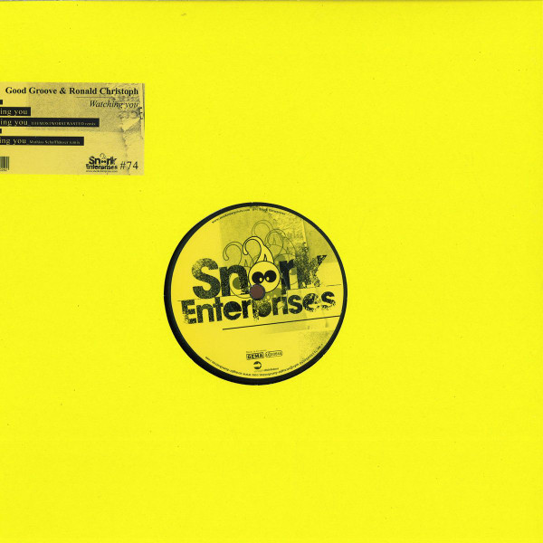 Good Groove & Ronald Christoph - Watching You | Snork Enterprises (#74)