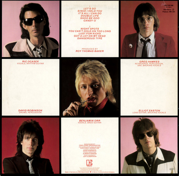 The Cars - Candy-O | Elektra (ELK 52 148) - 2