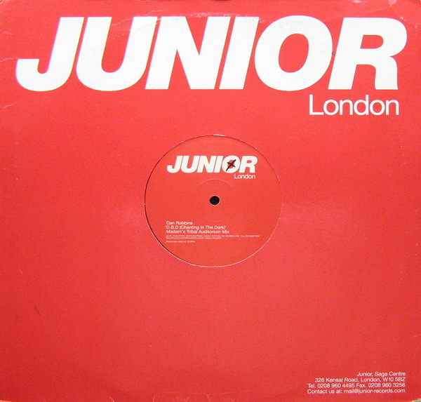 Dan Robbins - D.B.D (Chanting In The Dark) | Junior London (BRG019RX) - 2