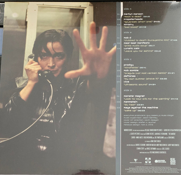 Various - The Matrix: Music From The Motion Picture | Real Gone Music (RGM-0541) - 3 Various - The Matrix: Music From The Motion Picture | Real Gone Music (RGM-0541) - 3