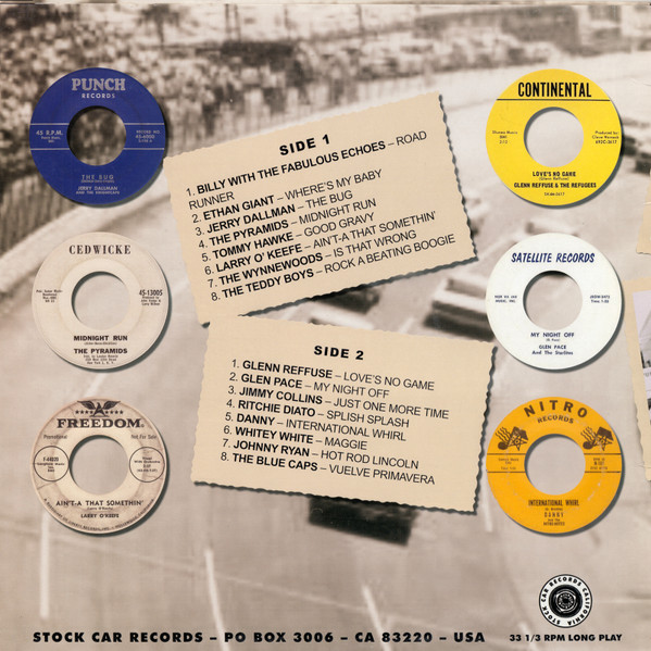 Various - Rockin' On The Race Track | Stock Car Records (STOCK CAR 101) - 2 Various - Rockin' On The Race Track | Stock Car Records (STOCK CAR 101) - 2