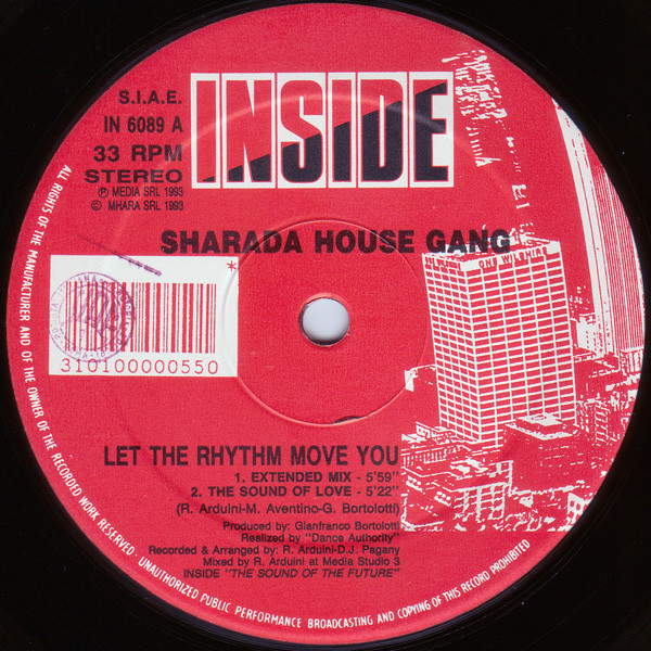Sharada House Gang - Let The Rhythm Move You | Inside (IN 6089) - main