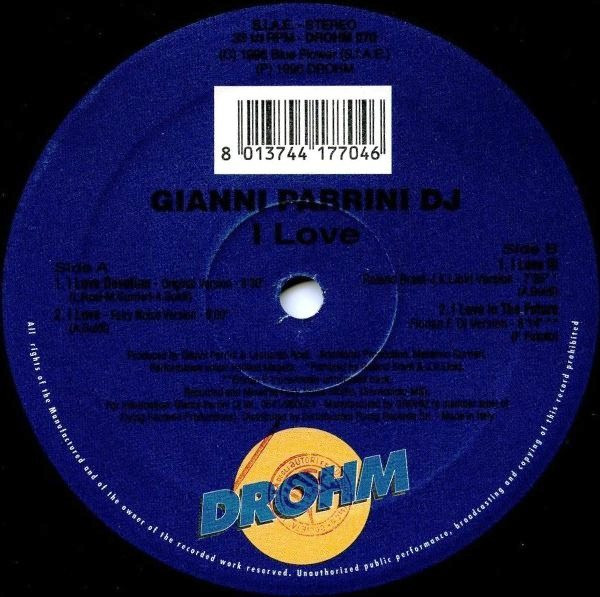Gianni Parrini - I Love | Drohm (DROHM 070) - 3