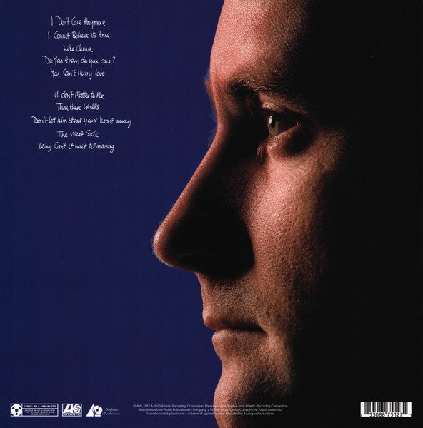 Phil Collins - Hello, I Must Be Going! | Analogue Productions (APA 012-45) - 3