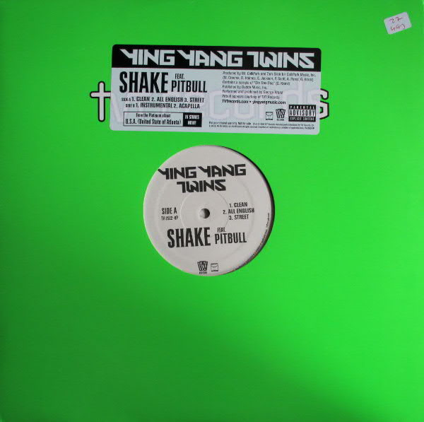 Ying Yang Twins Feat. Pitbull - Shake | TVT Records (TV-2522-0P)