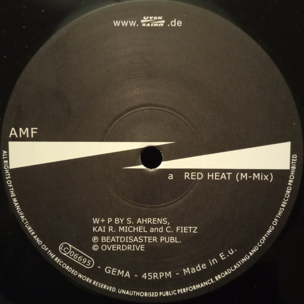 AMF - Red Heat | Overdrive (OVER 149-12) - main