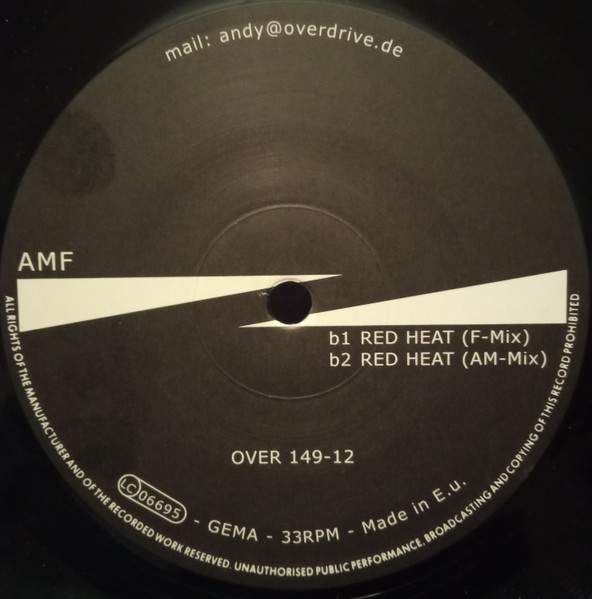 AMF - Red Heat | Overdrive (OVER 149-12) - 2
