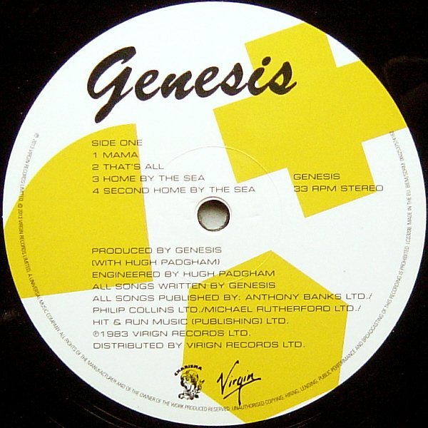 Genesis - Genesis | Charisma (0602537574162) - 3