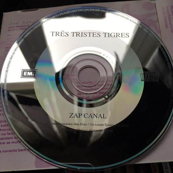 Três Tristes Tigres - Zap Canal | EMI (PROMO 2/96) - 3