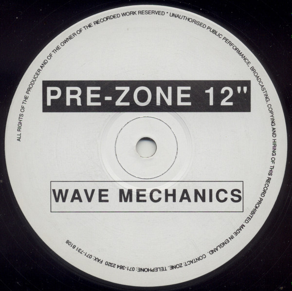 Wave Mechanics - Overflow | Oh'Zone Records (ZONE 009)