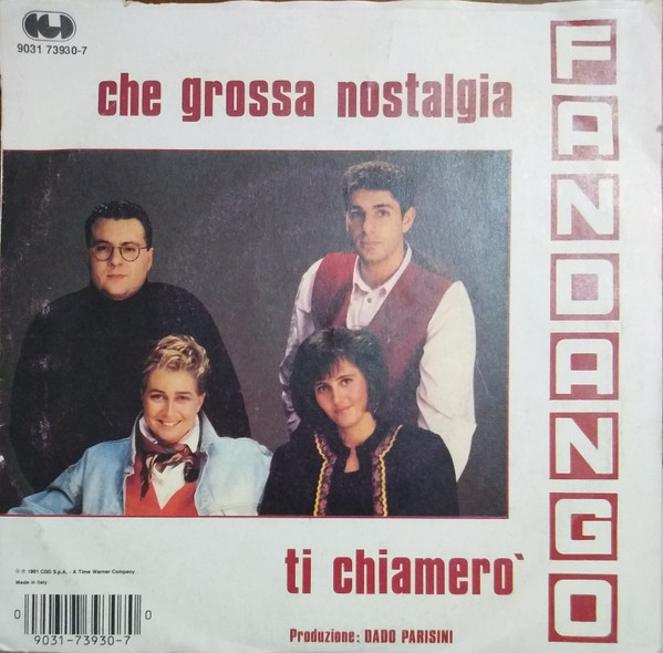 Fandango - Che Grossa Nostalgia | CGD (9031 73930-7) - 2