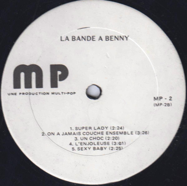 La Bande A Benny - La Bande A Benny | Multi-Pop (2) - 3