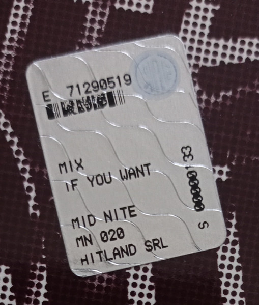 Serena V - If You Want | Mid-Nite (MN 020) - 3 Serena V - If You Want | Mid-Nite (MN 020) - 3