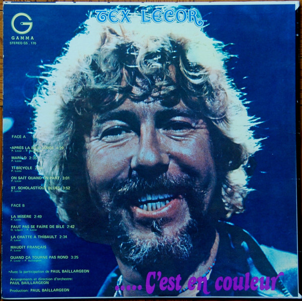 Tex Lecor - Quand Je Rêve ... C'est En Couleur | GAMMA (GS 170) - 2