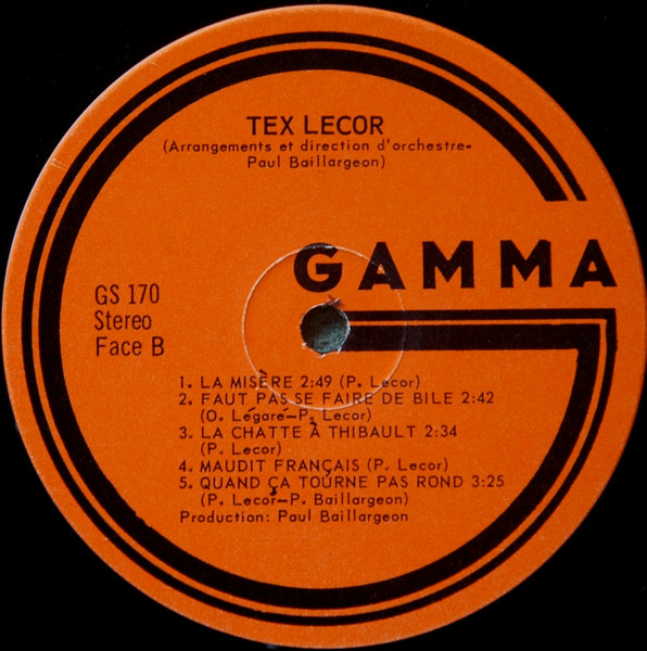 Tex Lecor - Quand Je Rêve ... C'est En Couleur | GAMMA (GS 170) - 4