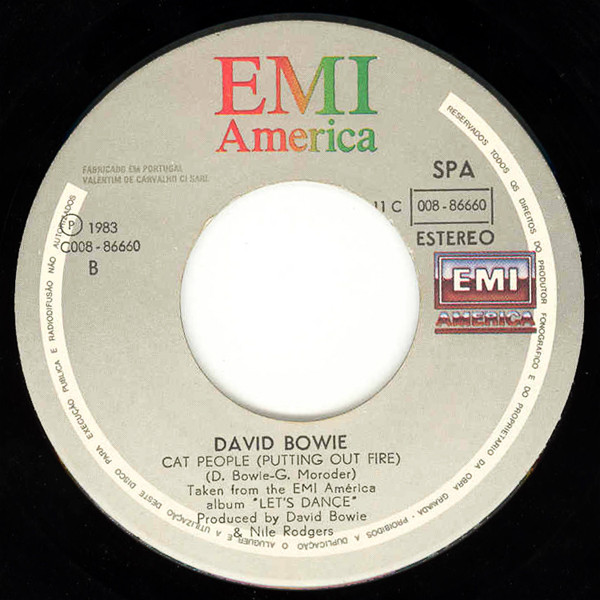 David Bowie - Let's Dance | EMI America (11C 008-86660) - 3