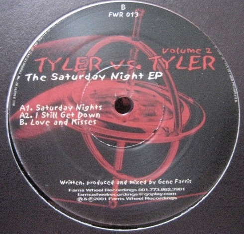 Tyler vs Tyler - The Saturday Night EP | Farris Wheel Recordings (FWR 013) - main