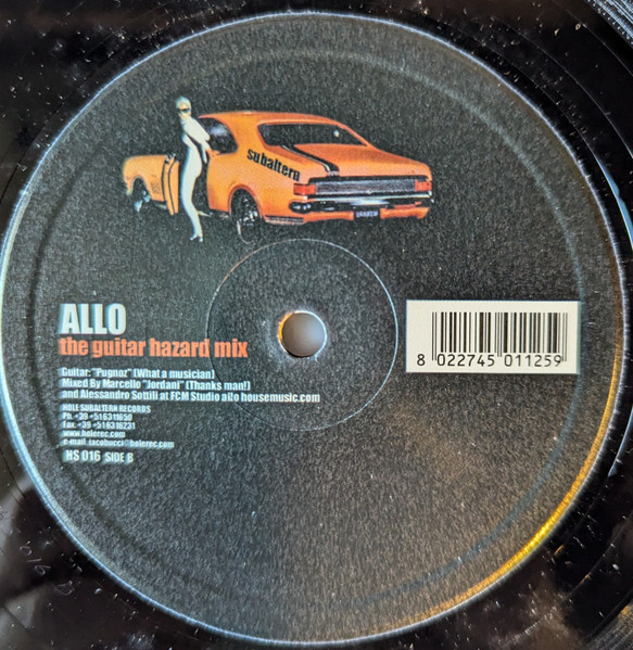 Allo - Tec-No-Logical | Hole Subaltern (HS 016) - 2