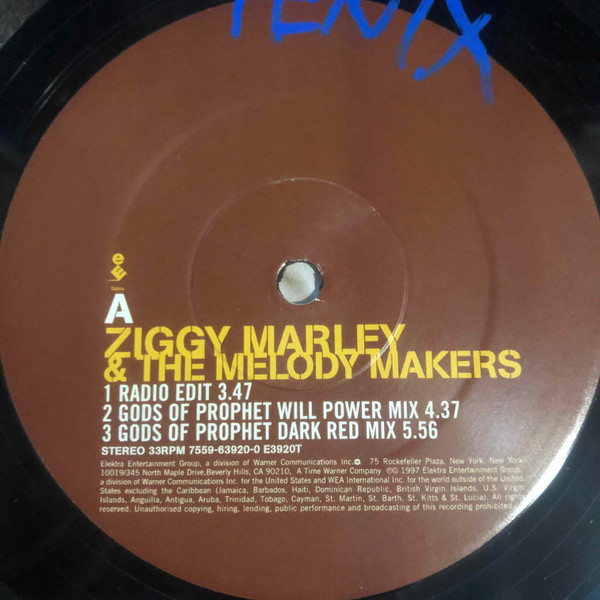 Ziggy Marley And The Melody Makers - Everyone Wants To Be | Elektra (7559-63920-0) - 2 Ziggy Marley And The Melody Makers - Everyone Wants To Be | Elektra (7559-63920-0) - 2