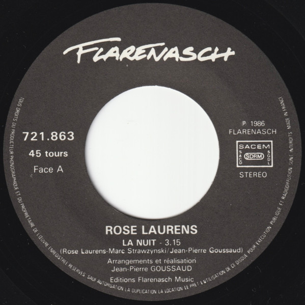 Rose Laurens - La Nuit | Flarenasch (721.863) - 3