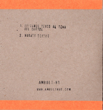 Maranata - Sette Note In Nero | Ambolthue Records (AMBOLT-81) - main