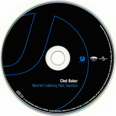 Chet Baker - Quartet Featuring Dick Twardzik | Universal Music Jazz France (980 986 - 2) - 3