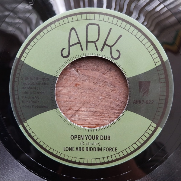 Inés Pardo , Lone Ark Riddim Force - Open Your Eyes / Open Your Dub | A-Lone Productions (ARK7-022) - 2 Inés Pardo , Lone Ark Riddim Force - Open Your Eyes / Open Your Dub | A-Lone Productions (ARK7-022) - 2