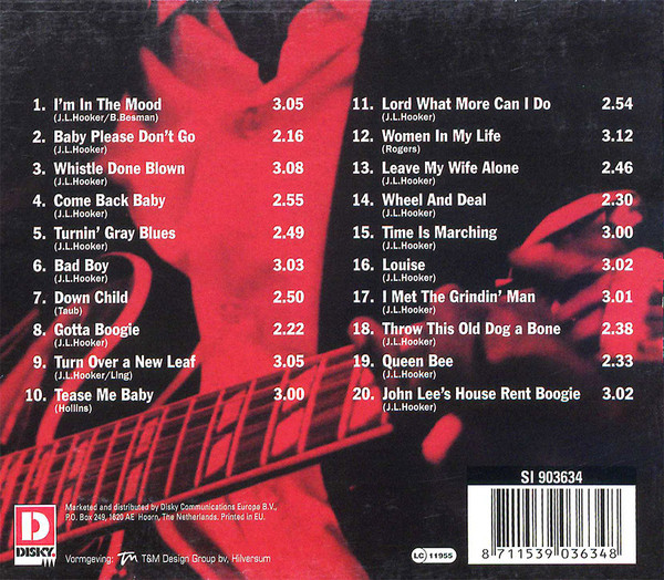 John Lee Hooker - Blues | Disky (SI 903634) - 3 John Lee Hooker - Blues | Disky (SI 903634) - 3
