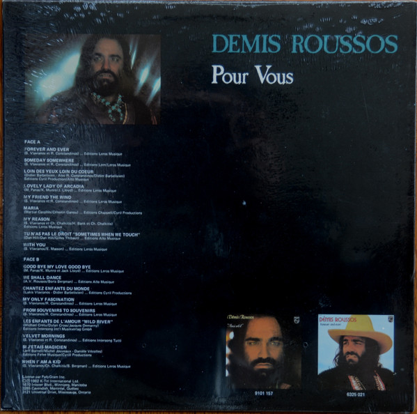 Demis Roussos - Pour Vous | K-tel (KF-203) - 2 Demis Roussos - Pour Vous | K-tel (KF-203) - 2