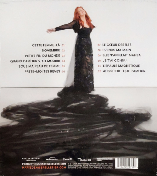 Marie Denise Pelletier - Sous Ma Peau De Femme | Productions Martin Leclerc (PMLCD8921) - 2 Marie Denise Pelletier - Sous Ma Peau De Femme | Productions Martin Leclerc (PMLCD8921) - 2