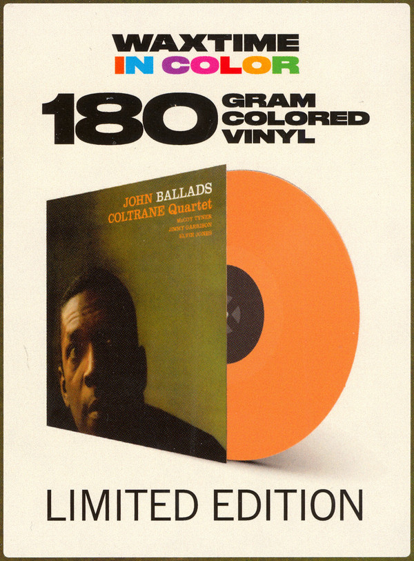 The John Coltrane Quartet - Ballads | WaxTime In Color (950666) - 3