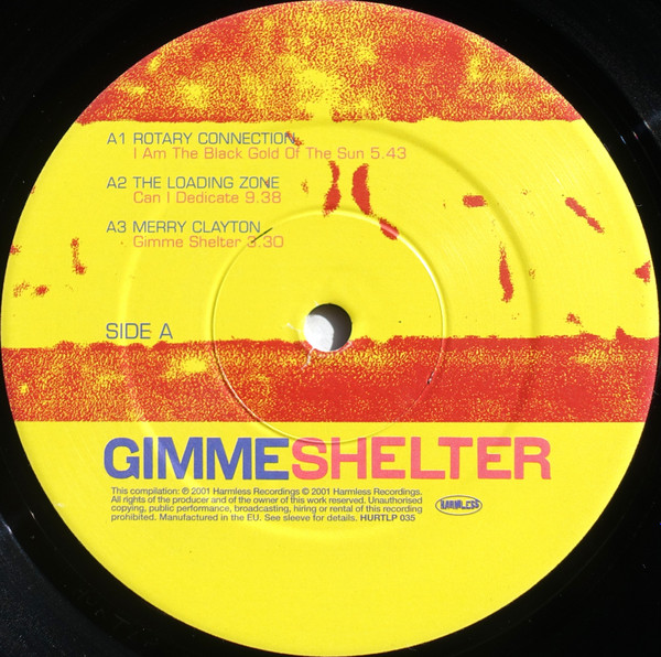 Various - Gimme Shelter (Kaleidoscopic Funk Collision) | Harmless (HURTLP 035) - 3