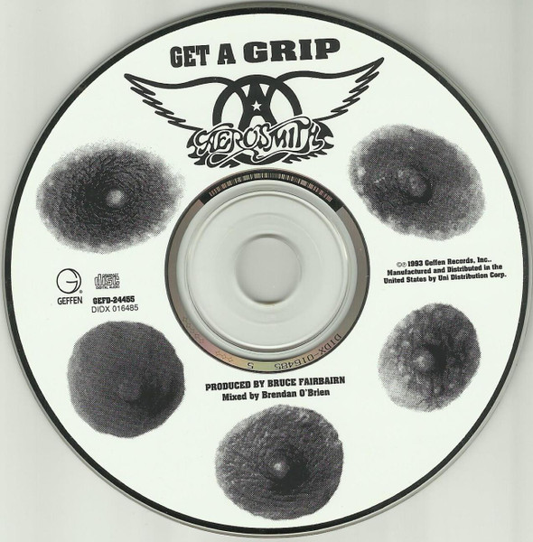 Aerosmith - Get A Grip | Geffen Records (GEFD-24455) - 3