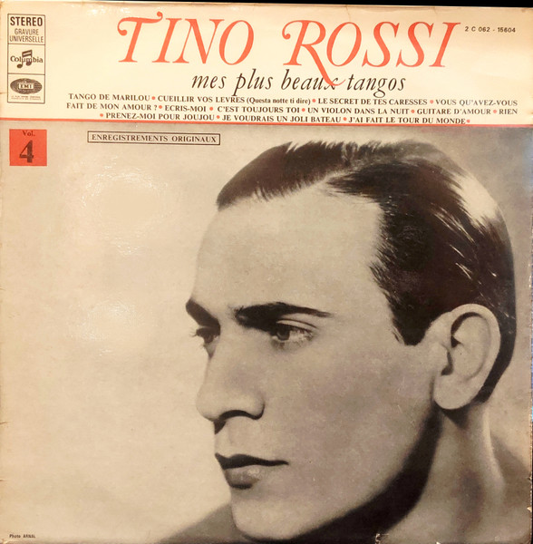Tino Rossi - Mes Plus Beaux Tangos | Columbia (2C 062 - 15.604) - main