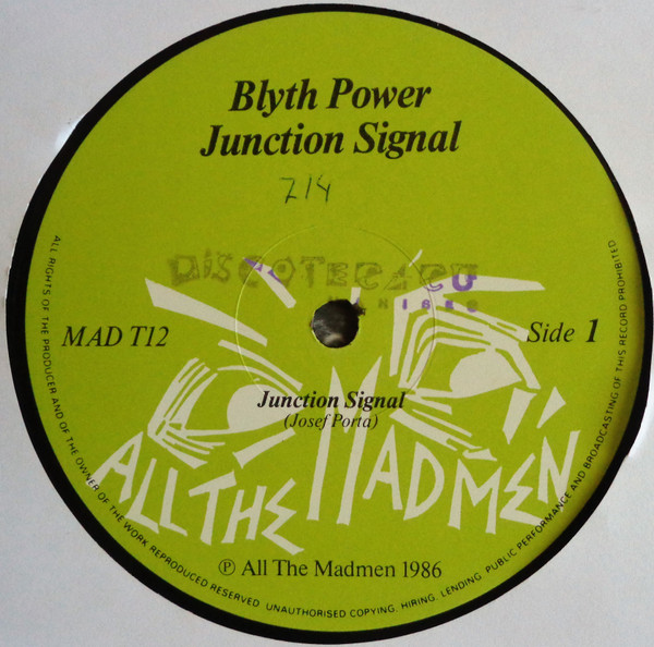 Blyth Power - Junction Signal | All The Madmen Records (MAD T12) - 3