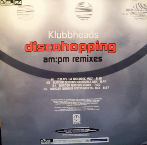 Klubbheads - Discohopping (AM:PM Remixes) | Dance Street (DST 051-70238.0) - 2