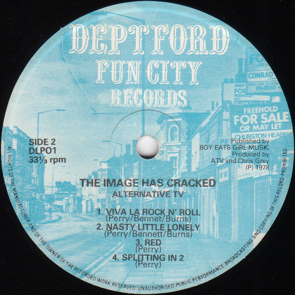Alternative TV - The Image Has Cracked | Deptford Fun City Records (DLP01) - 4