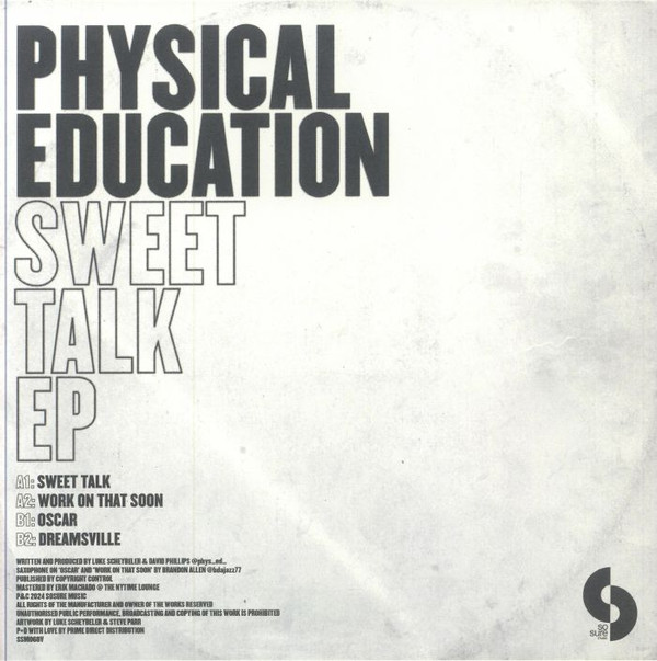 Physical Education - Sweet Talk EP | Sosure Music (SSM 068V) - 2 Physical Education - Sweet Talk EP | Sosure Music (SSM 068V) - 2