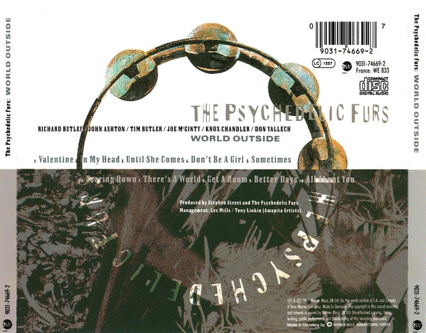 The Psychedelic Furs - World Outside | EastWest (9031-74669-2) - 4