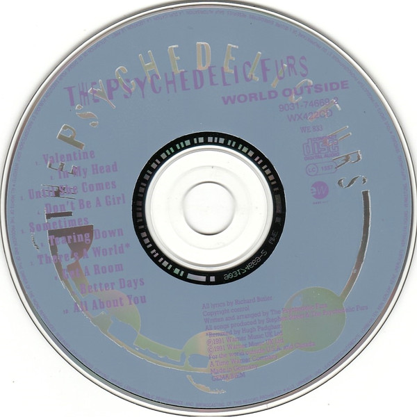 The Psychedelic Furs - World Outside | EastWest (9031-74669-2) - 3