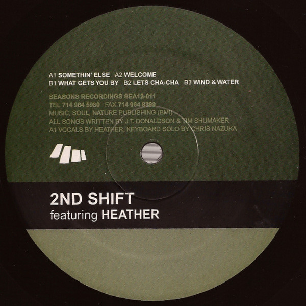2nd Shift Featuring DJ Heather - Somethin' Else | Seasons Recordings (SEA12-011) - main 2nd Shift Featuring DJ Heather - Somethin' Else | Seasons Recordings (SEA12-011) - main