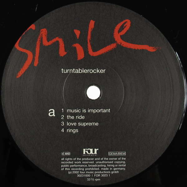 Turntablerocker - Smile | Four Music (FOR 3023 1) - 2 Turntablerocker - Smile | Four Music (FOR 3023 1) - 2
