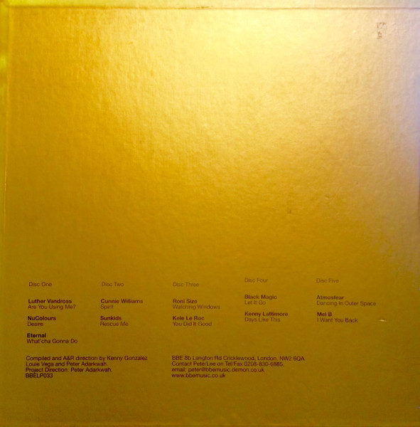 Masters At Work - The Tenth Anniversary Collection - Part Two (1996 - 2000) | BBE (BBE LP 033) - 2 Masters At Work - The Tenth Anniversary Collection - Part Two (1996 - 2000) | BBE (BBE LP 033) - 2