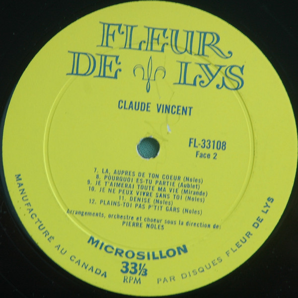 Claude Vincent - Claude Vincent | Fleur De Lys (FL-33108) - 3 Claude Vincent - Claude Vincent | Fleur De Lys (FL-33108) - 3