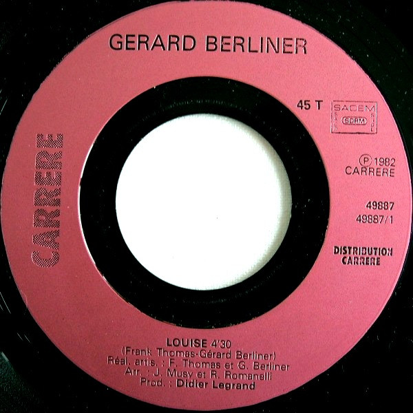 Gérard Berliner - Louise | Carrere (49887)